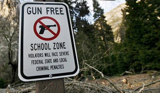 TRUMP: Get Rid Of The Unconstitutional Gun Free School Zone Act