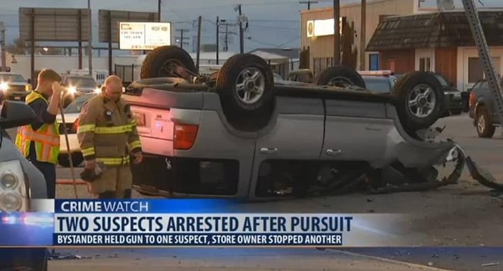 Pursuit Of Suspects Ends By The Hands Of Armed Citizens