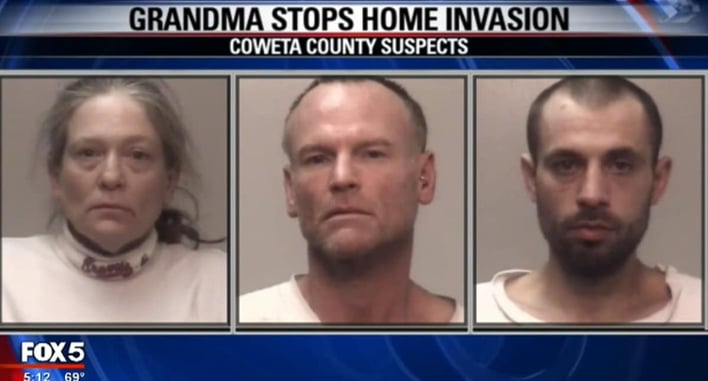 Grandma With Gun Stops Burglary Inside Her Home