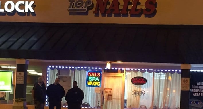 Armed Robber Shot By Armed Nail Salon Employee