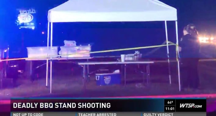BBQ Stand Owner Shoots Man Threatening Father With A Spike — Police Clear Him Of Any Wrongdoing