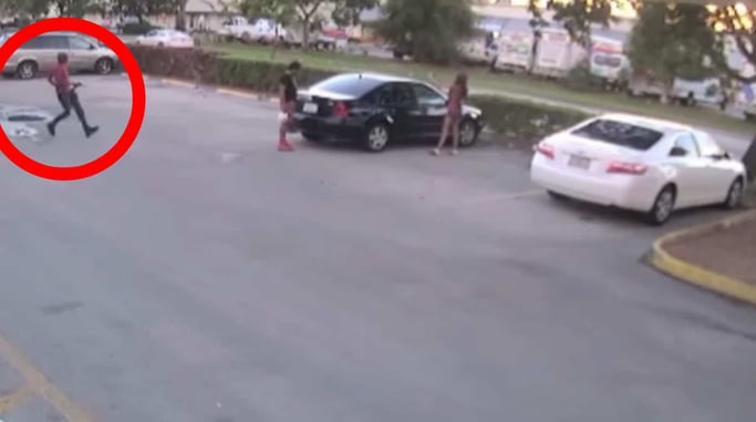 [WARNING: GRAPHIC VIDEO] Man Executed In FL Parking Lot; How To Avoid Getting Shot Near Your Car