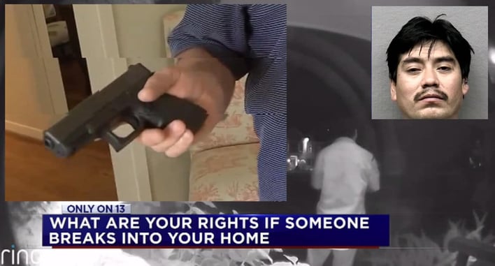 Years Of Training Pay Off Big For Homeowner — Not So Much For Home Intruder