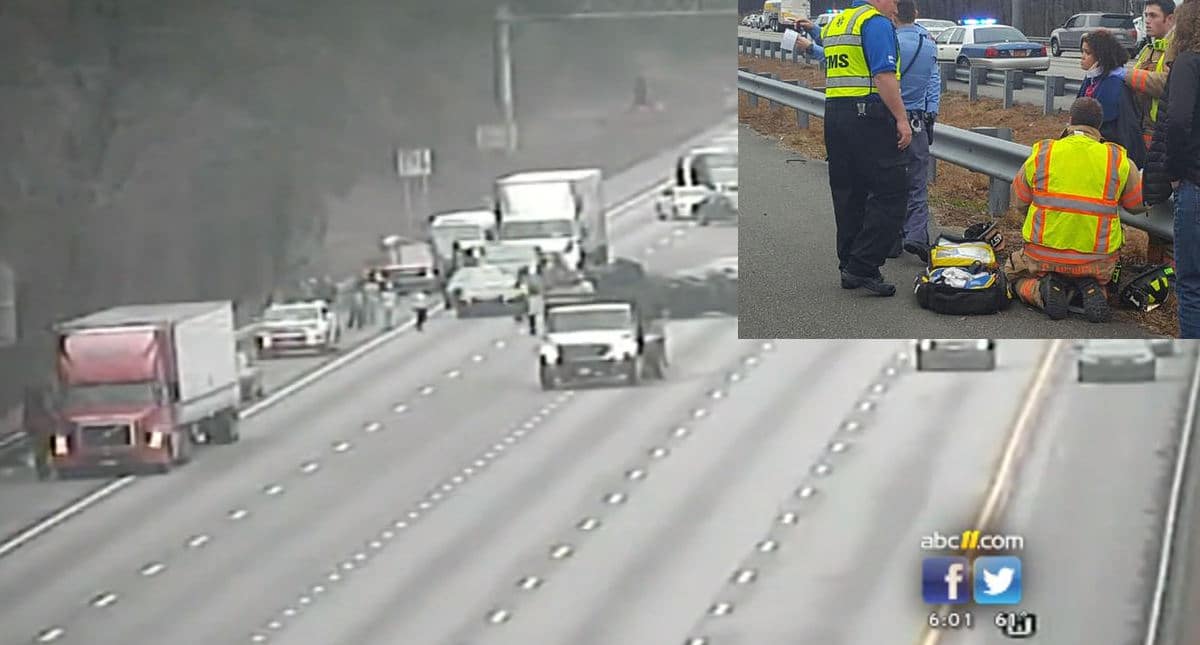 Good Samaritan Draws His Gun On Hit-And-Run Driver Attempting To Flee