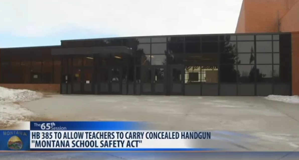 Some Montana Lawmakers Want Armed Teachers, Pushing For Passage Of Bill
