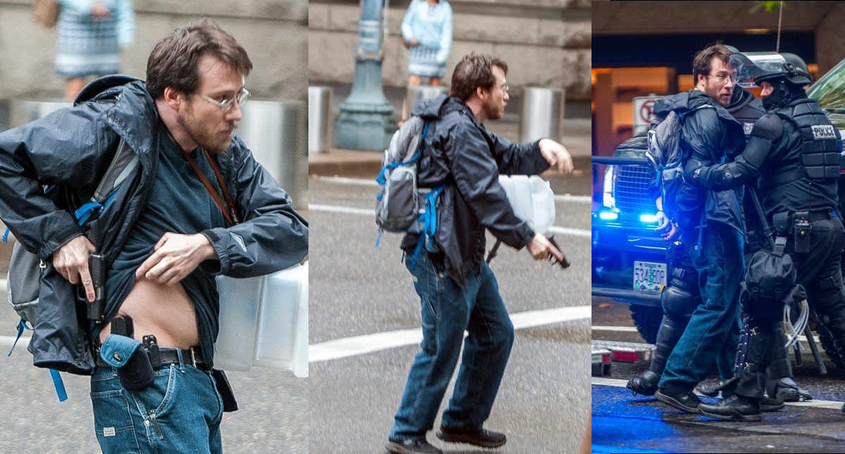Man Who Pointed Gun At Protesters Last Year Is Now Banned From Ever Owning Guns