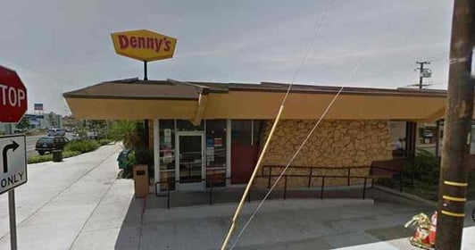 Armed Robber At A Denny’s Ends Up Shooting Himself In The Face After Victim Runs Him Down In His Car