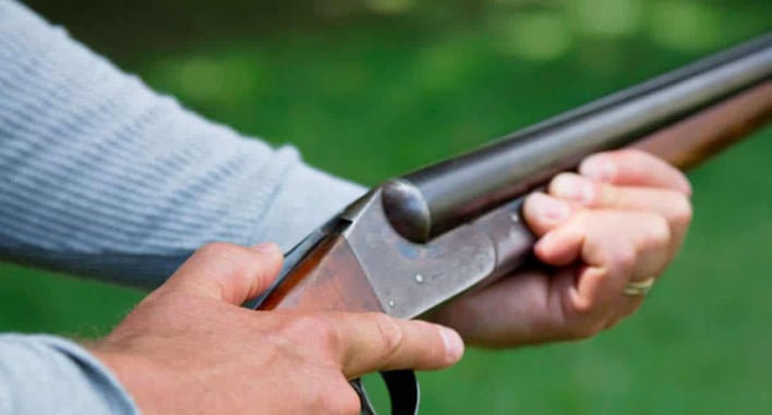 Grandma Blocks In Two Suspected Burglars And Holds Them With Her Double Barrel Until Police Arrive