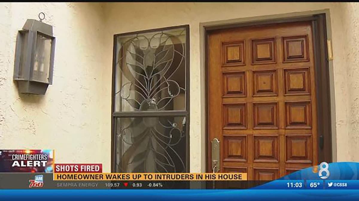 Homeowner Opens Fire On Intruder, Sends Them Running Faster Than They Came In