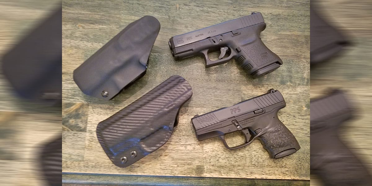 #DIGTHERIG – Joe and his Walther PPS M2 and Glock 30s in a Badger State and We The People Holster