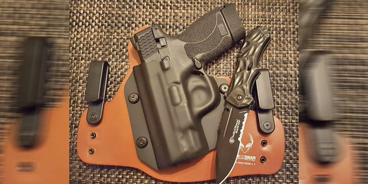 #DIGTHERIG – Mike and his S&W M&P Shield 45 in an Alien Gear Holster