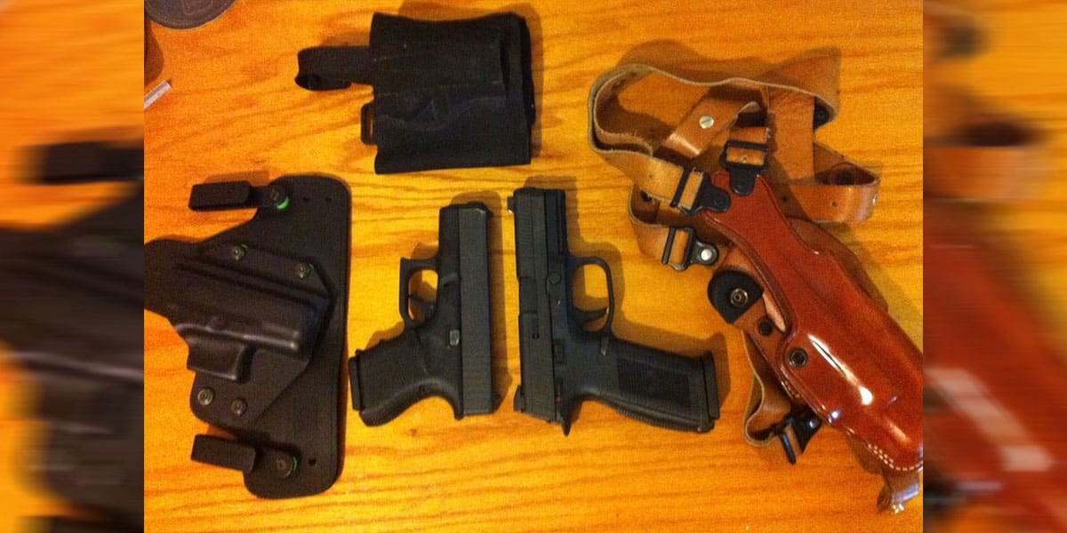 #DIGTHERIG – Connery and his Glock 26 or FN FNS 40 in a Galco Holster or Alien Hear Holster or DeSantis Holster