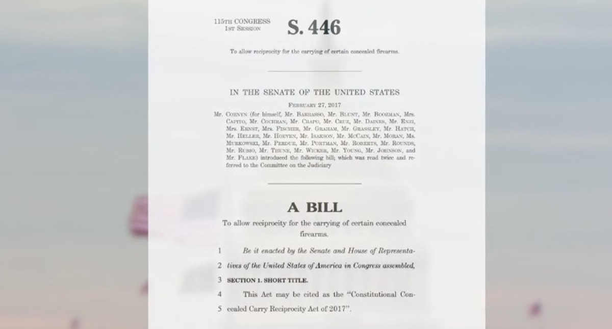 National Reciprocity Is (Finally) Being Pushed In Washington