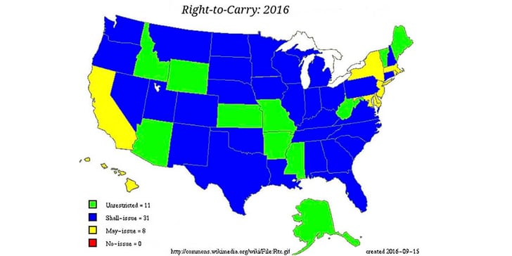 2017 Marks The Year Of 15 Million Carry Permits Across The US