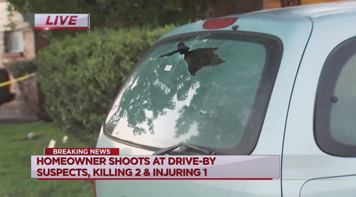 Homeowner Strikes All Three Men In Drive-By Shooting Outside His Home