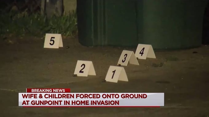 Father Shoots At Suspects After They Forced His Kids To The Floor