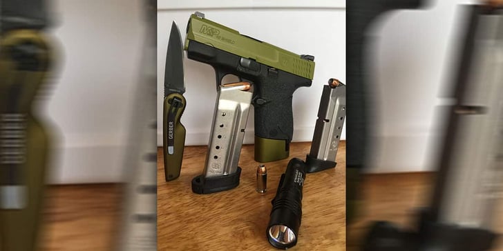 #DIGTHERIG – Judson and his Smith & Wesson M&P Shield 40 in an Alien Gear Holster