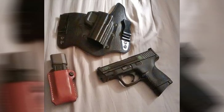 #DIGTHERIG – Matthew and his Smith & Wesson M&P 9c in a Galco Holster