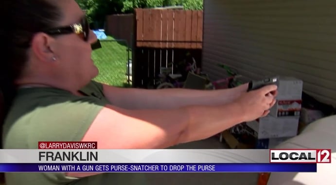 Woman Intervenes With Her Gun During Attempted Purse Snatching Of Elderly Woman