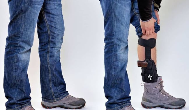 Why Some Off-Duty Police Go For Ankle-Holster Forty-Fives