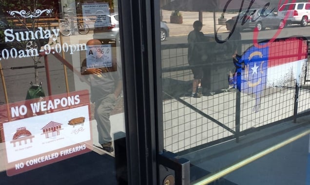 NC Restaurant Puts Up “No Guns” Sign… Guess Who Didn’t Listen