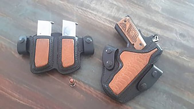 #DIGTHERIG – Wes and his Ruger SR1911 CMD in a CB’s Leather Works Holster