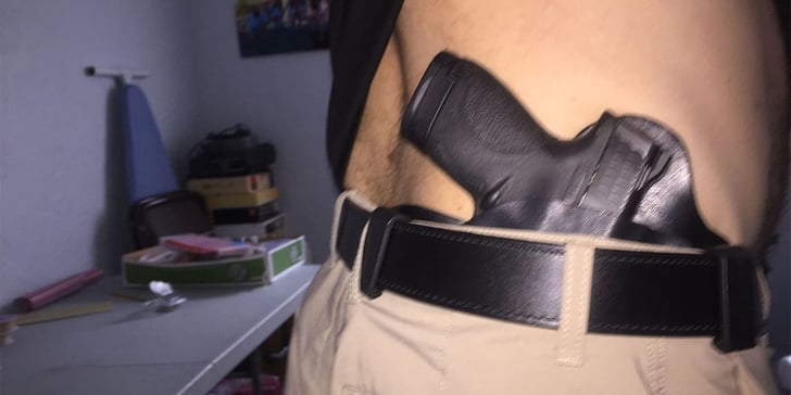 #DIGTHERIG – Tim and his Smith & Wesson M&P Shield 9mm in a Foxx Holster