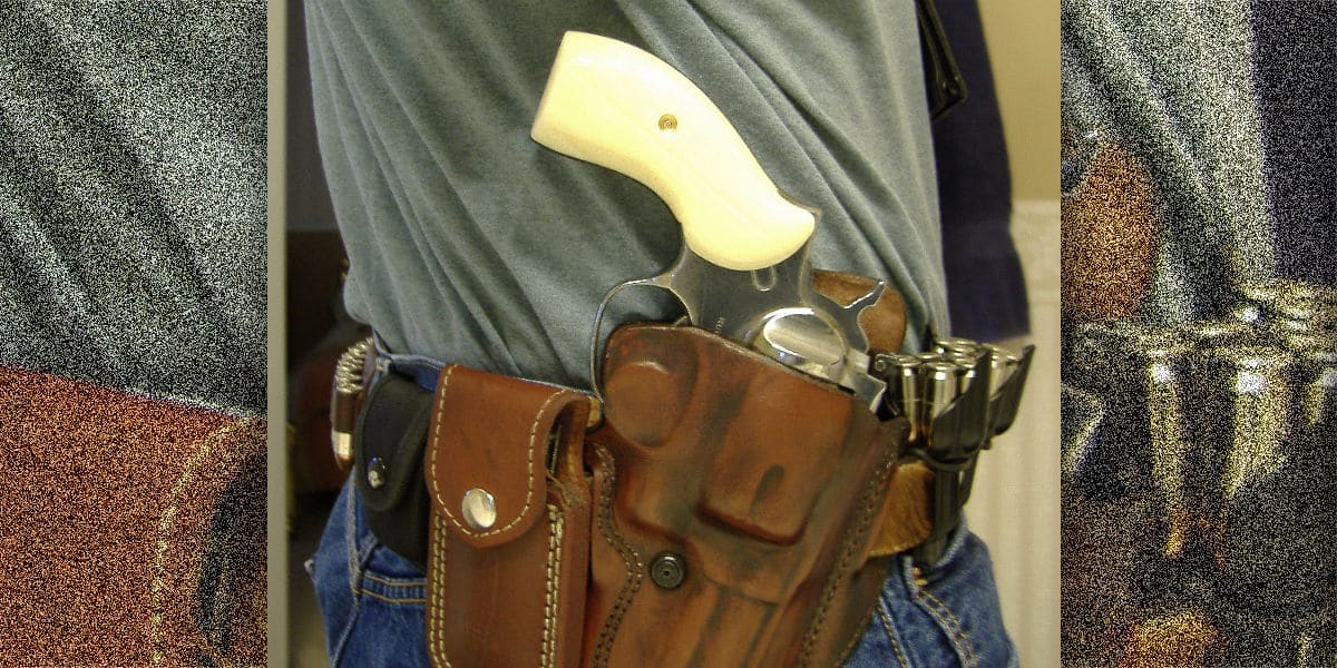 #DIGTHERIG – Cotter and his Ruger Redhawk in a DeSantis Holster