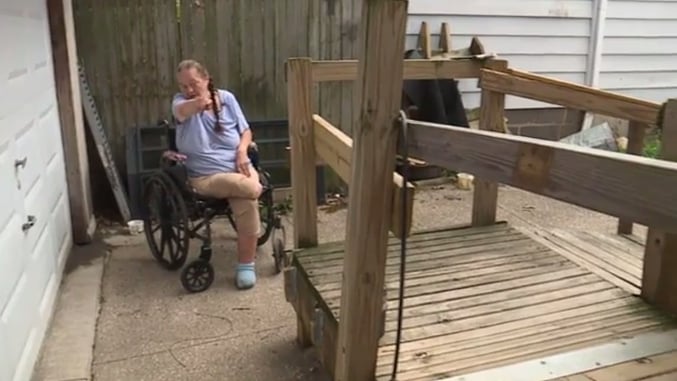 Woman In Wheelchair Scares Off Burglar By Showing Him Her Gun