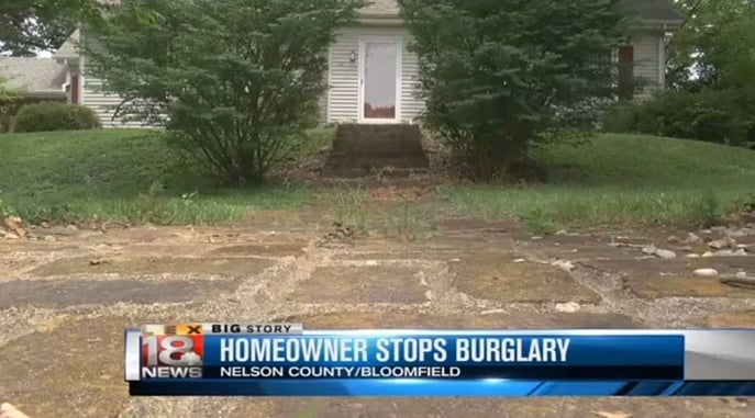 Burglar Held At Gunpoint After Breaking Into Teen’s Room
