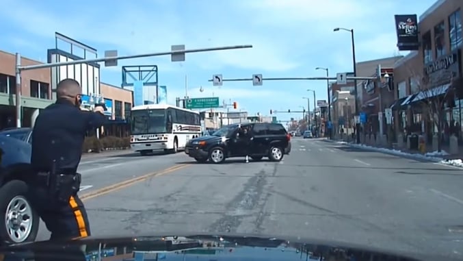 [VIDEO] NJ Police Shoot PCP-High Suspect 45 Times