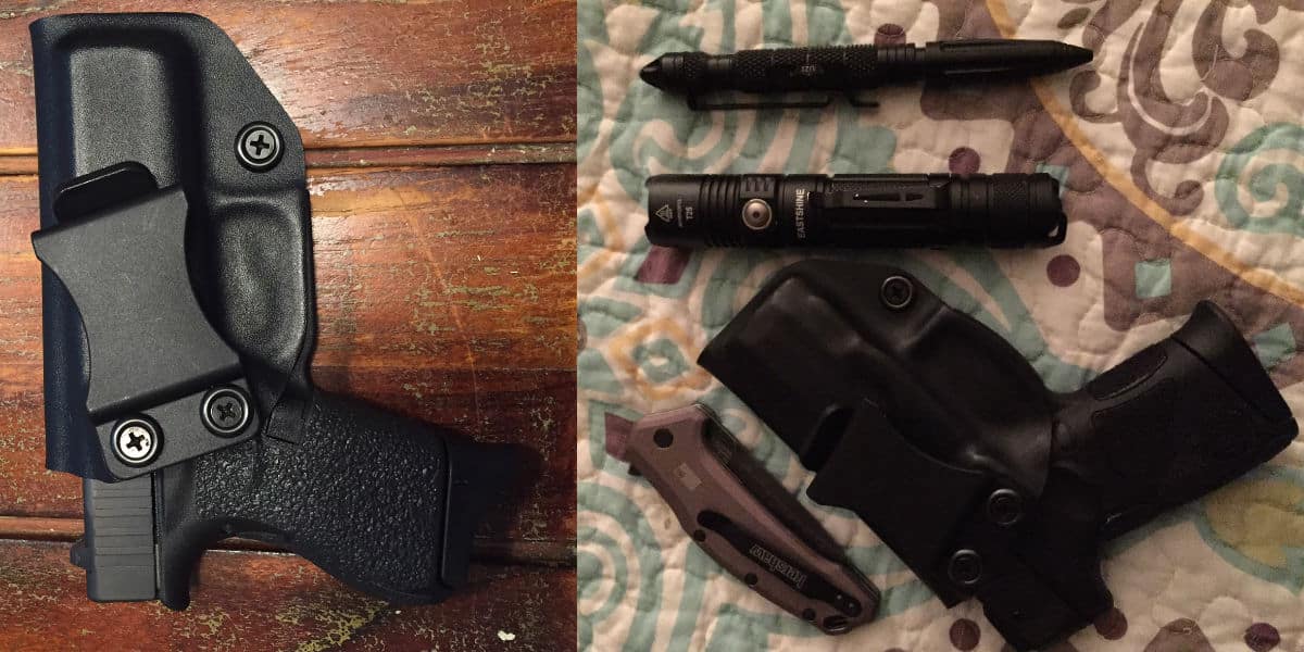 #DIGTHERIG – Eric and his Glock 42 or Taurus PT111 in a Concealment Express Holster