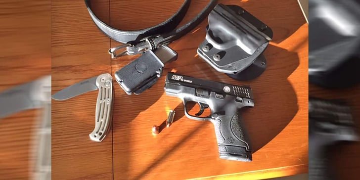 #DIGTHERIG – Steven and his Smith & Wesson M&P Shield in an Alien Gear Holster