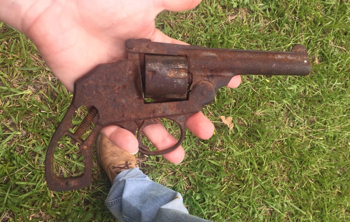 Name This Revolver Found In A Backyard