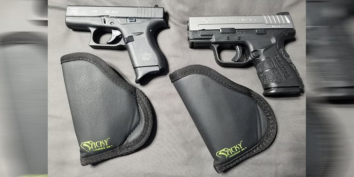 #DIGTHERIG – Joe and his Glock 42 and Springfield XD9 Mod 2 Subcompact in Sticky Holsters