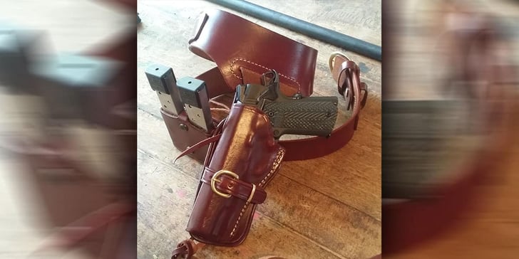 #DIGTHERIG – Joseph and his Springfield 1911 in a Triple K Leather Holster