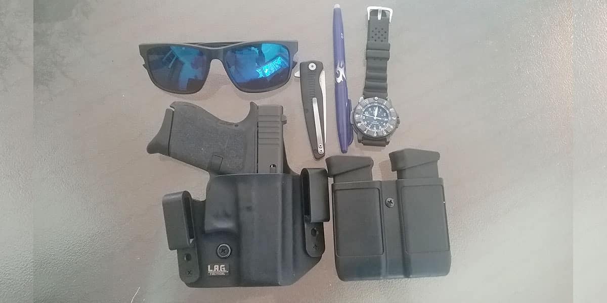 #DIGTHERIG – Zach and his Glock 43 in a L.A.G Holster