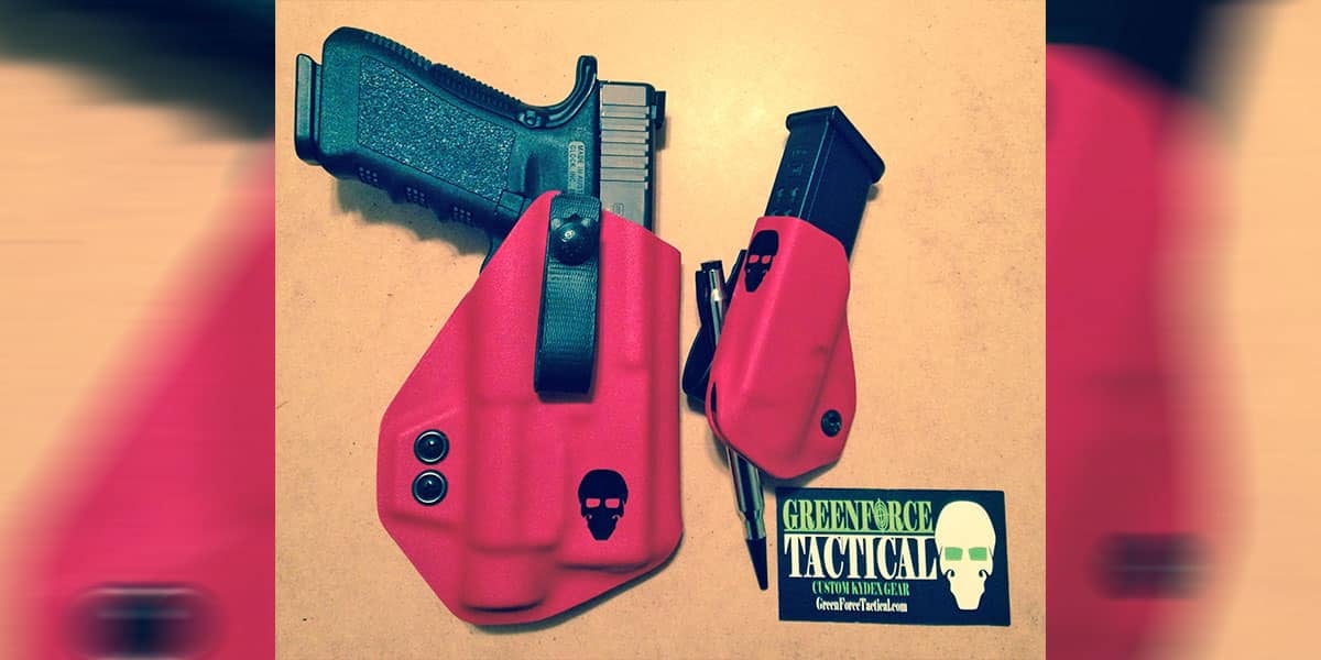 #DIGTHERIG – This Guy and his Glock 17 in a Green Force Tactical Holster