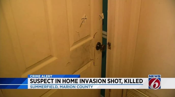 Four Intruders Enter Home, Hurt Dog, Couple Works As A Team To End The Assault