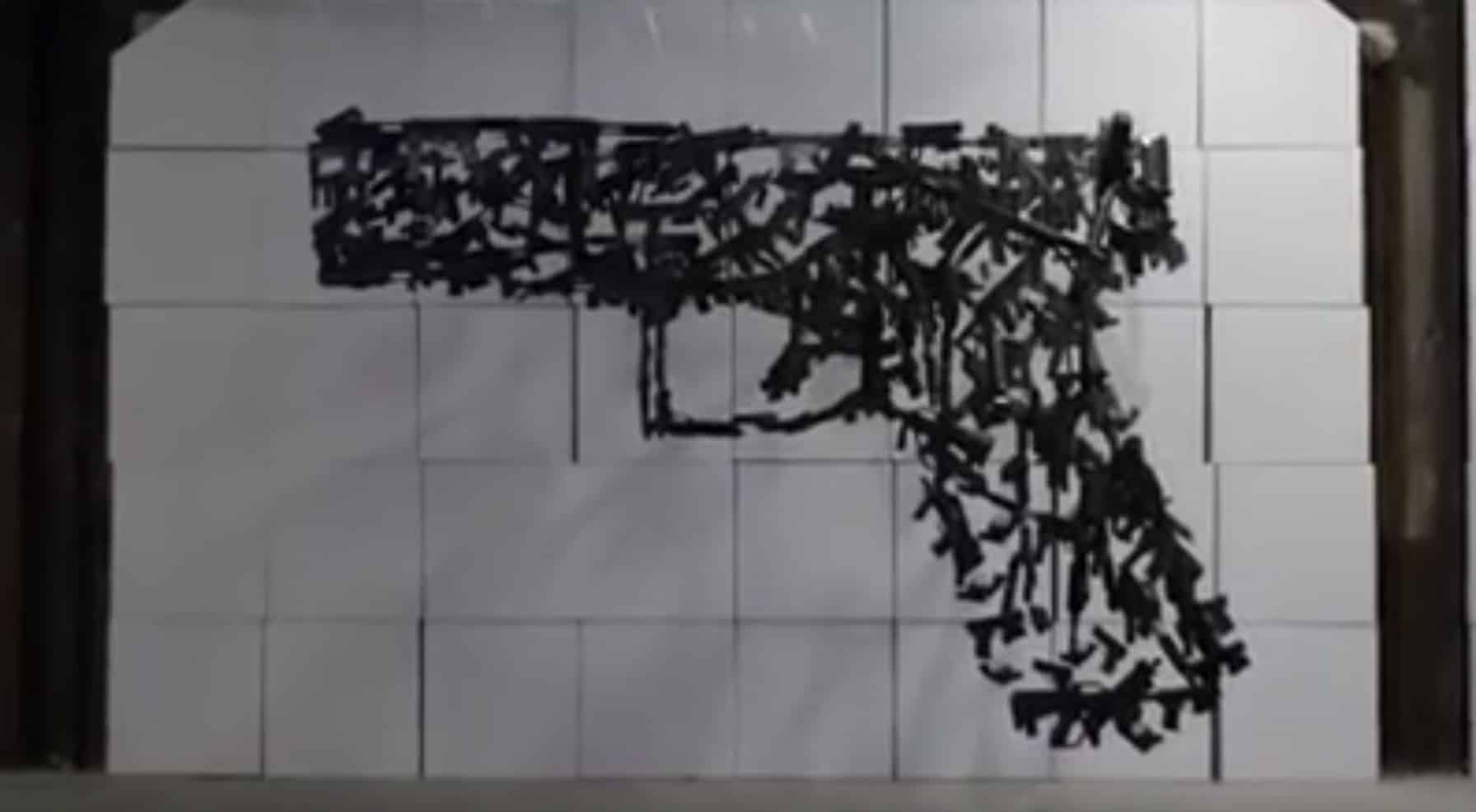[VIDEO] Anti-Gun Art Turns Gun Owners On