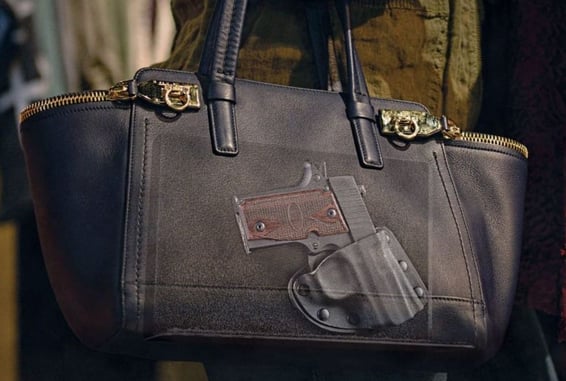 Robber Picks Wrong Woman To Try And Steal Purse From, And He Runs Like Hell When He Sees Her Gun
