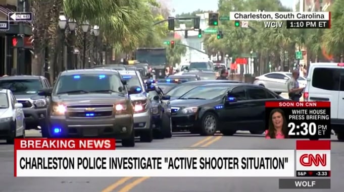 [BREAKING] Armed Disgruntled Employee Holding Hostages In Charleston, SC Restaurant, Critically Wounded By Police