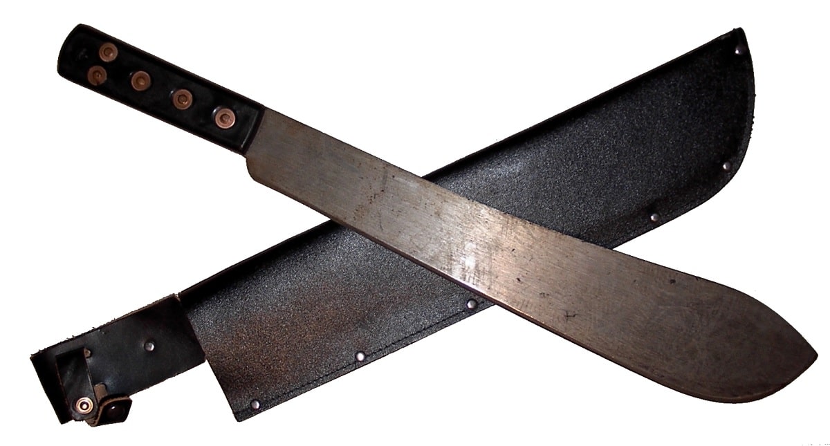 Machete-Wielding Woman No Match For Armed Neighbor