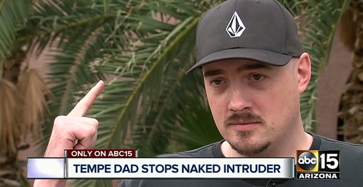 Naked Man Walks Into Home, Naked Man Runs Out Of Home After Seeing Red Dot On His Chest