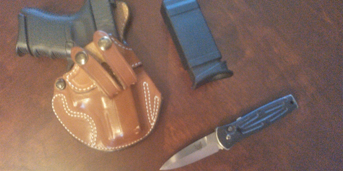 #DIGTHERIG – Thomas and his Glock 29 in a Desantis Holster