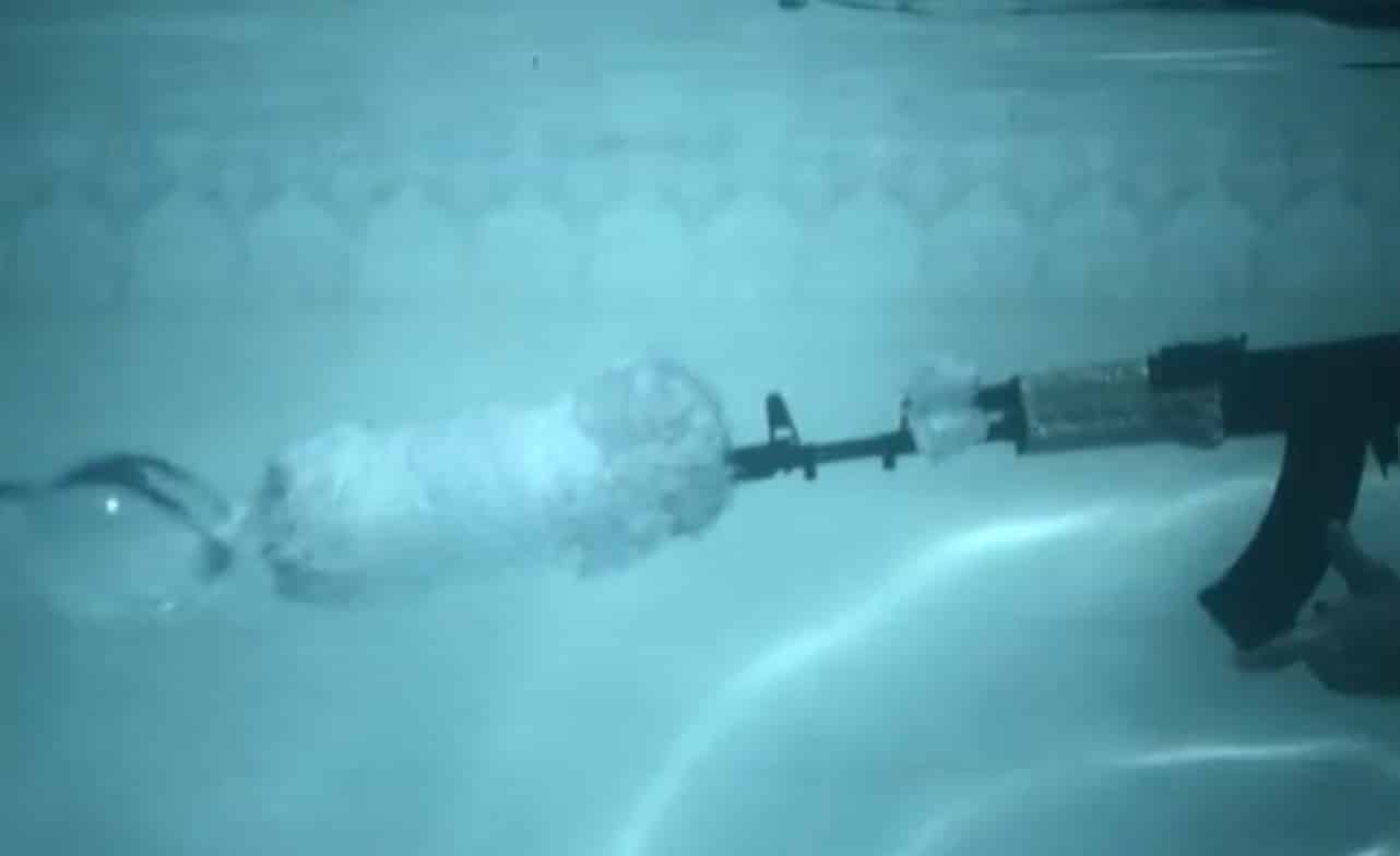 [VIDEO] Ever Seen an AK Fired Underwater?