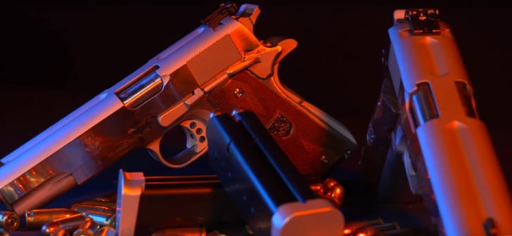 World Champion Shooter Takes on 2 Double 1911s Simultaneously [WATCH]