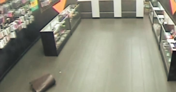 WATCH: Store Owner Shoots At Armed Robbers, Sends One To The Ground