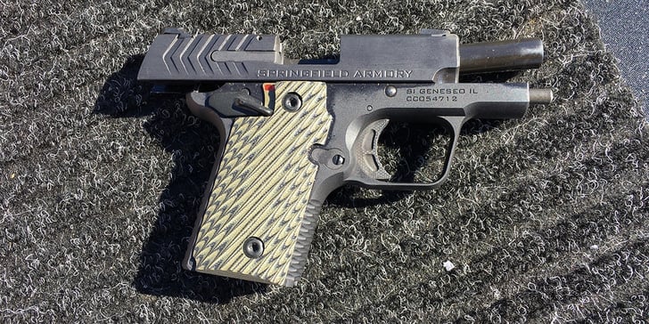 Shooting the Springfield Armory 911 .380 Pistol [SHOT Show 2018 Range Day]