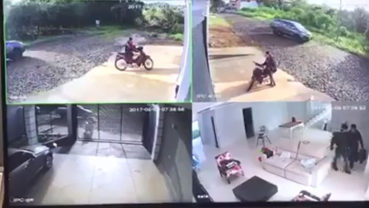 Watch What This Guy Does After Finding A Trio Of Robbers In His Home
